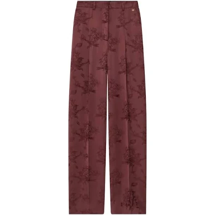 Amiri Women's Floral Pleated Trousers
