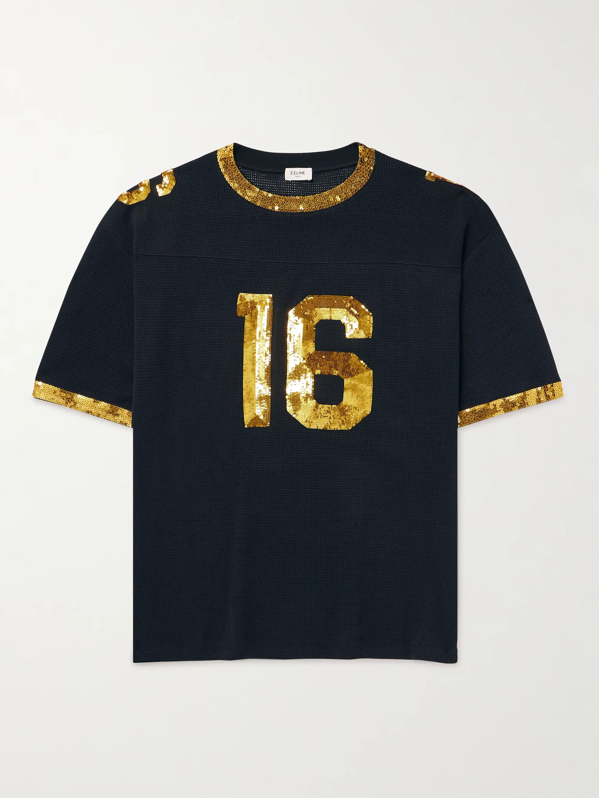 Sequin-Embellished T-Shirt