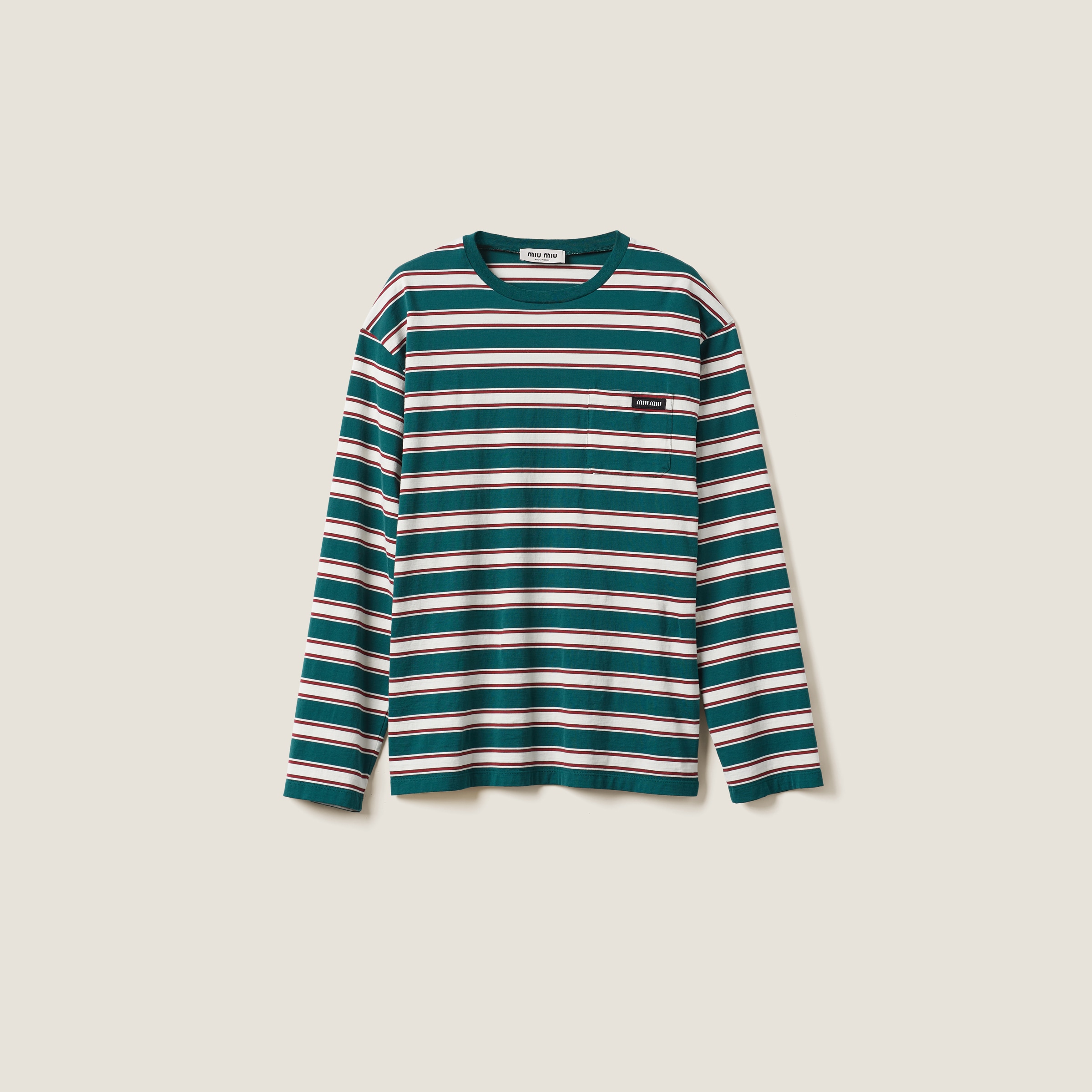 Long-sleeved Jersey T-shirt