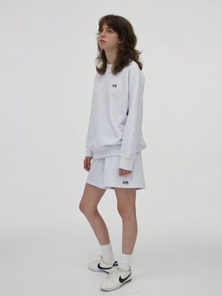 Classic Sweat Shorts _Light Grey
