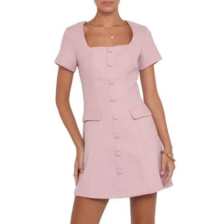 Petal & Pup Women's Sutton Tweed Minidress