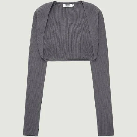 "grove 26SS ALINA BOLERO (CHARCOAL)" by W Concept
