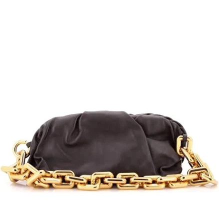 Bottega Veneta Leather Chain Pouch Shoulder Bag