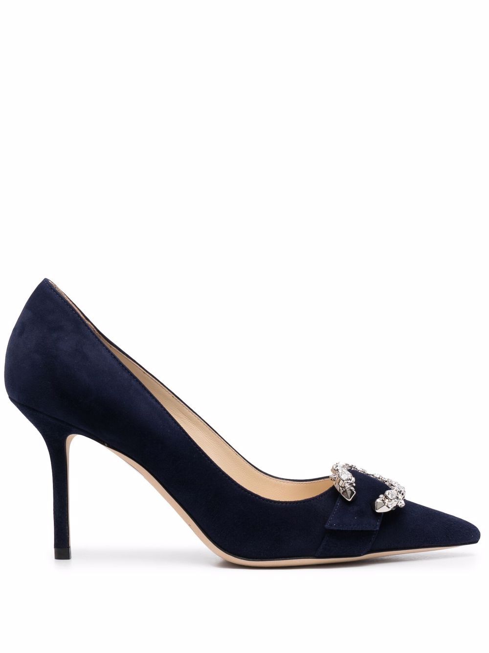 Saresa Crystal-buckle Pumps