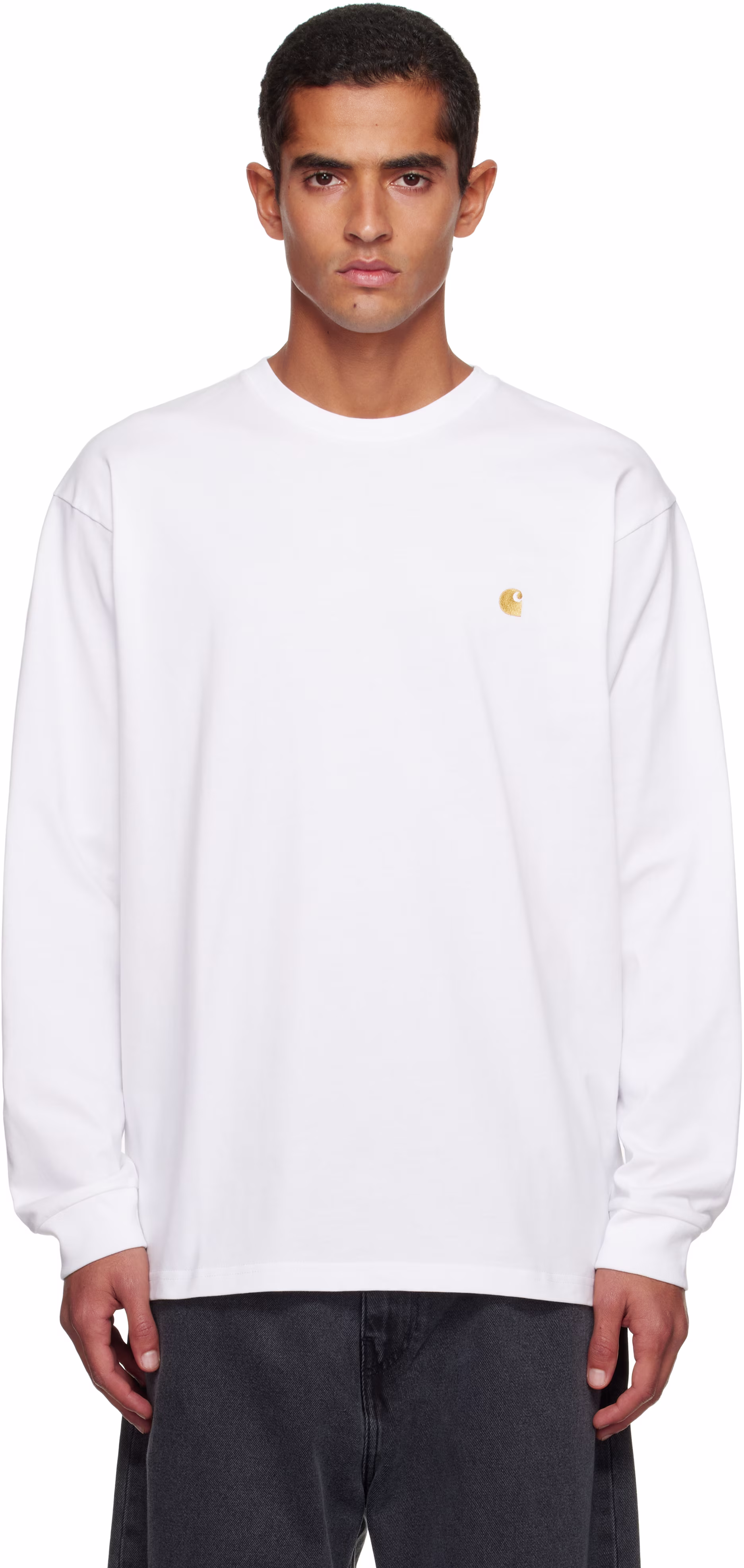 White Chase Long Sleeve T-Shirt