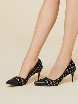 Houndstooth Stiletto