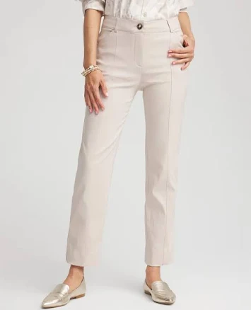 Chico's Women's Emme Straight Ankle Pants