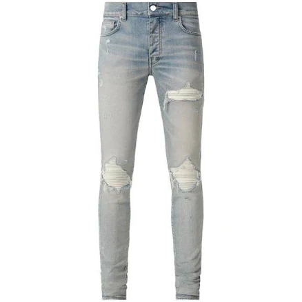 Amiri Men's MX1 Suede Skinny Jeans