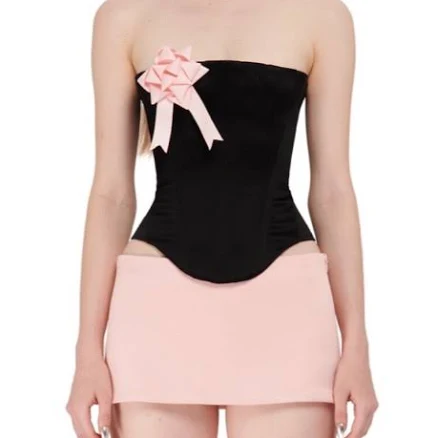 Fanc Club Ribbon Corset