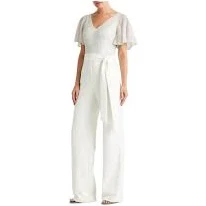 Lauren Ralph Lauren Women's Liviana Sequin Wide Leg Jumpsuit
