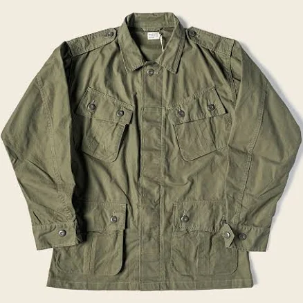 Bronson Mfg 1963 1st Model Tropical Jungle Fatigue Jacket