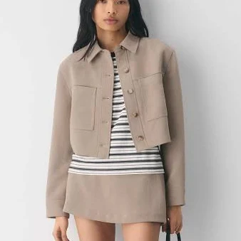Aritzia Women's Little Cropped Jacket