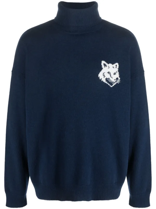 Fox Head Wool Jumper