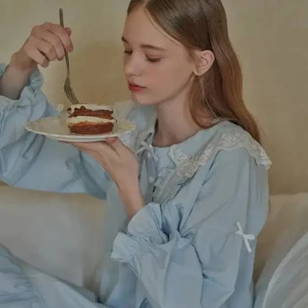 (Wanted) Ulala Pajamas Airy Long Sleeve ONEPIECE Two Piece Wanted