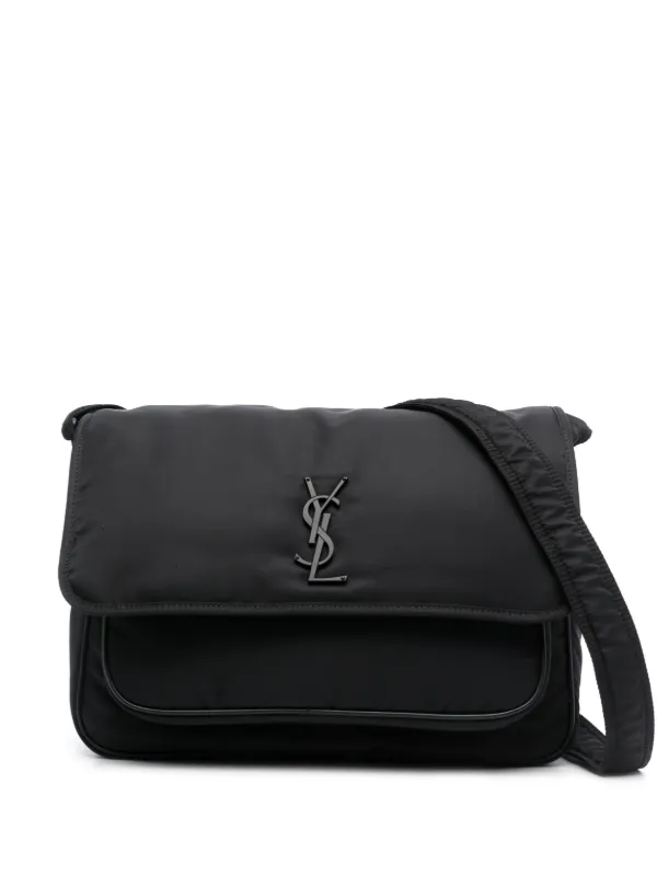 Niki YSL-plaque Messenger Bag