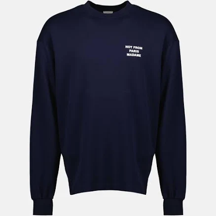 Drole de Monsieur Long Sleeve Slogan T-Shirt