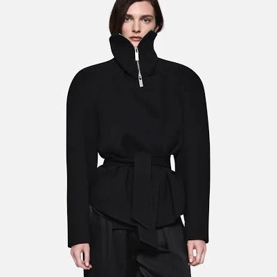 MISHA Acetate Collared Jacket