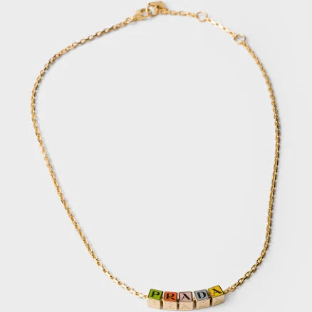 Prada Metal Necklace