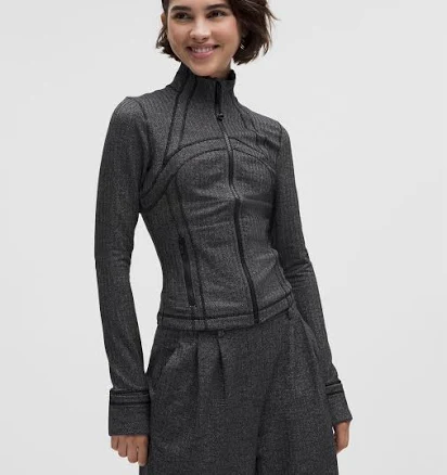 lululemon Define Cropped Jacket Herringbone