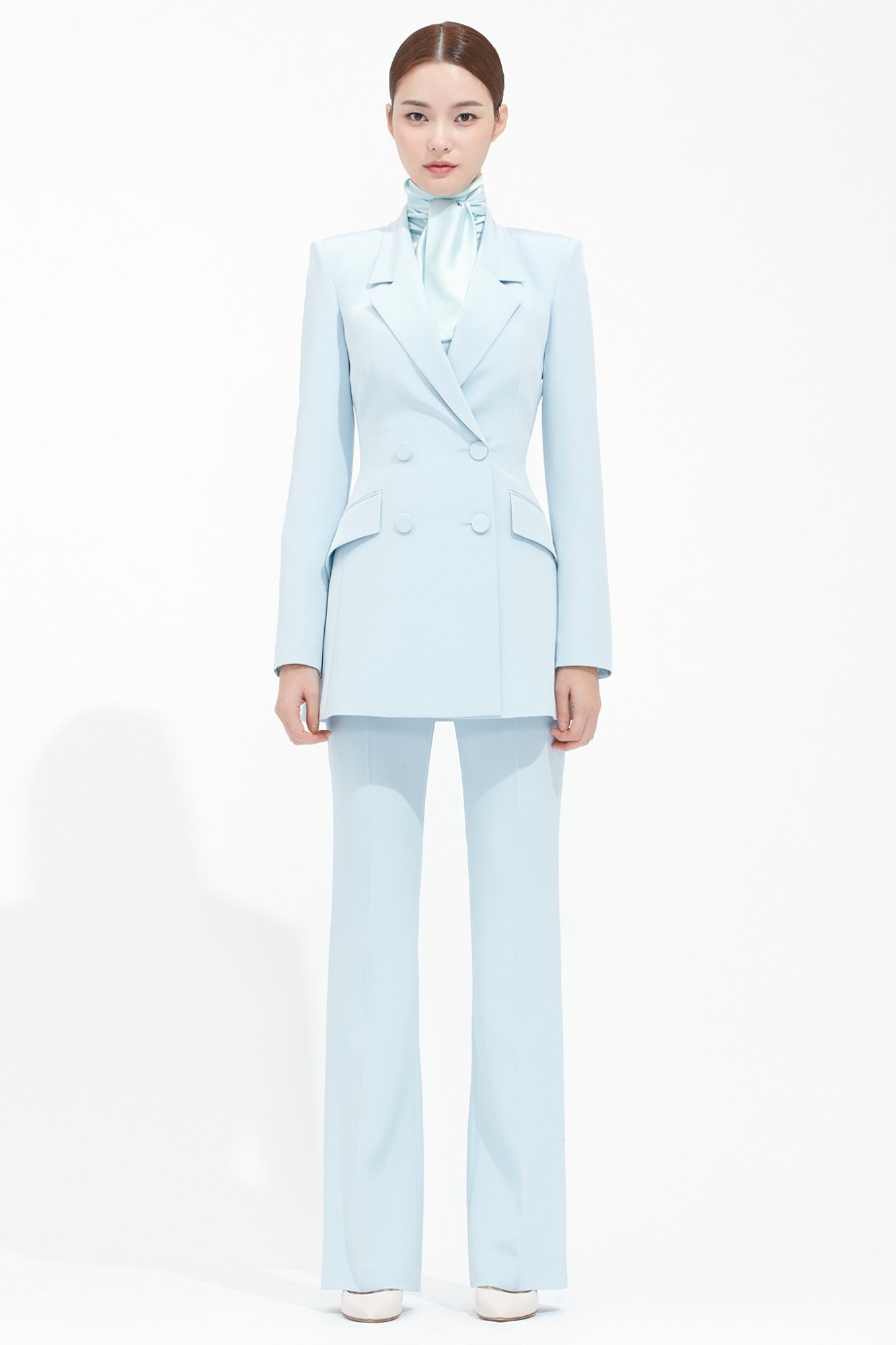 Silk Slim-leg Pants