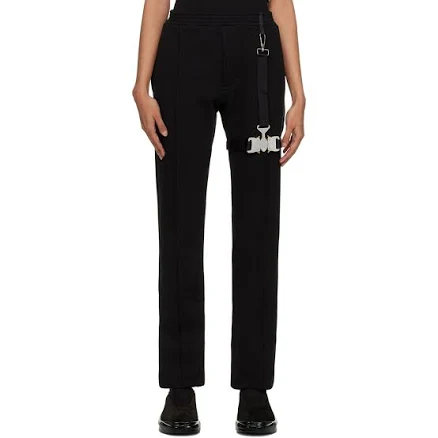 1017 ALYX 9SM Black Tricon Buckle Lounge Pants