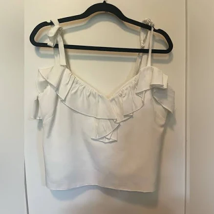 Rosie Assoulin Blooming Onion Ruffled Top