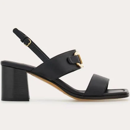 Ferragamo Women's Gancini Leather Sandals