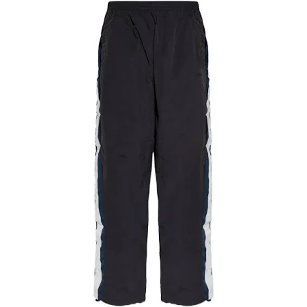 VETEMENTS - side-stripe track pants - men - Nylon - M - Black