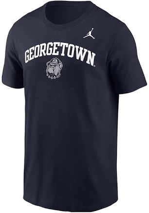 Nike Men's Georgetown Hoyas Navy Arch Logo T-Shirt