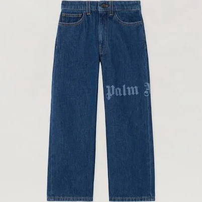 PALM Angels Classic Logo Denim Pants