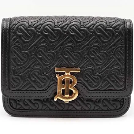 Burberry Women's Mini Quilted Lambskin TB Bag