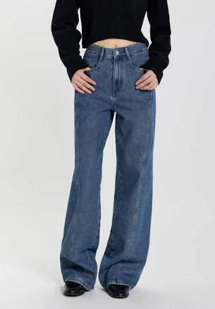 Tate Panel Denim ver.2 Dark Denim