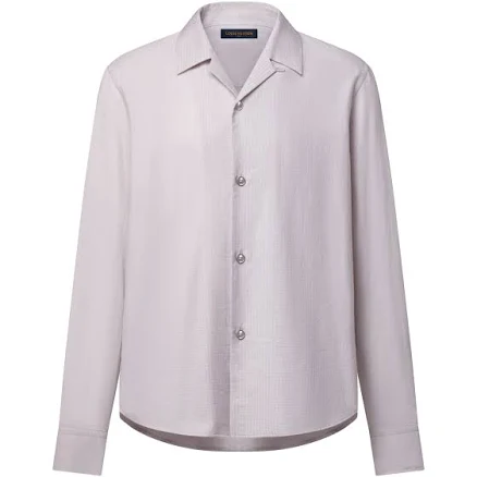 Louis Vuitton Long-Sleeved Open Collar Shirt
