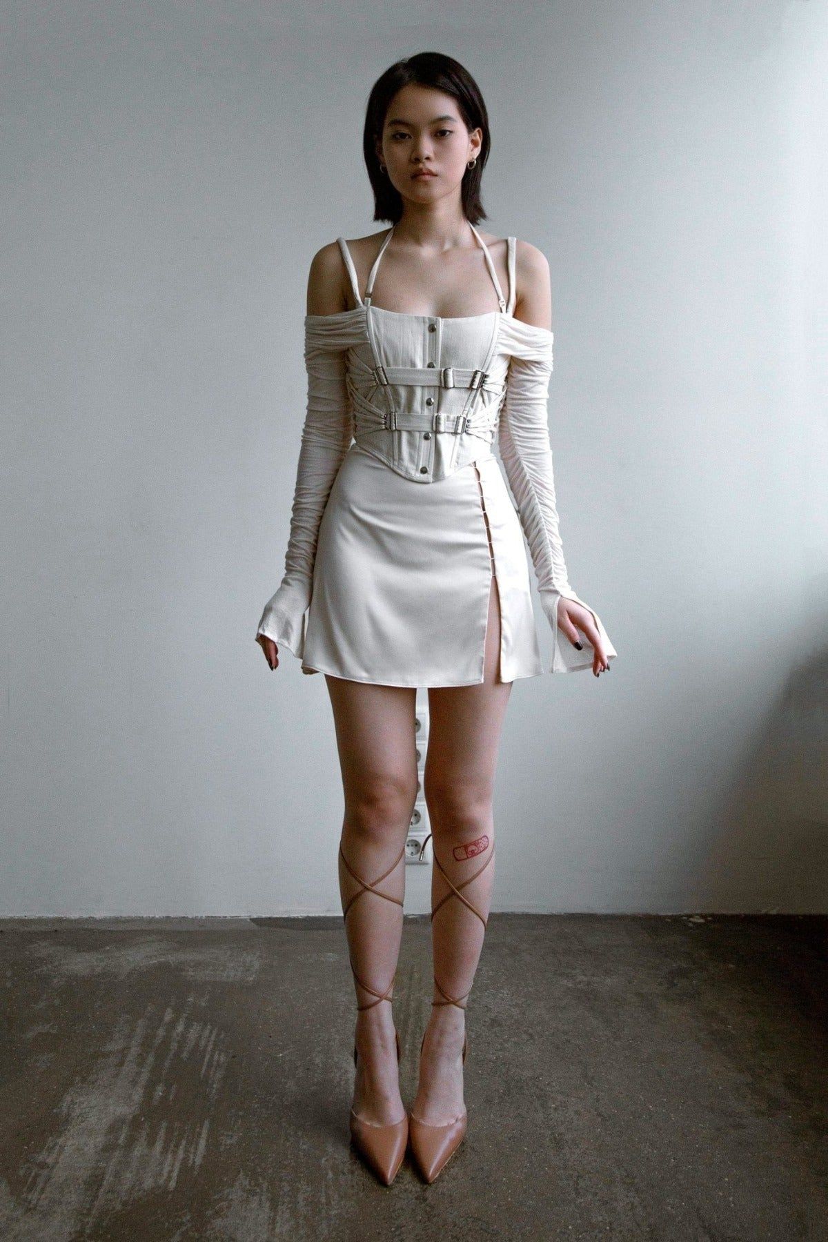 Fan Laced Corset