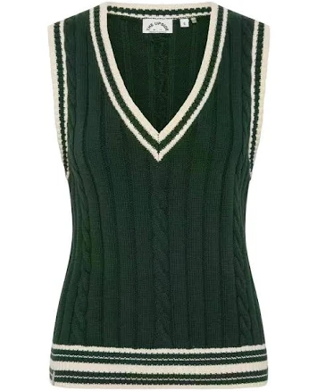 The Upside Santa Fe Julia Cable-knit Vest