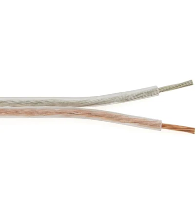 250ft. Unified Wire & Cable TC / BC 19 X 29 Speaker Cable SC16-2, Clear Jacketed PVC, 16/2 Conductors