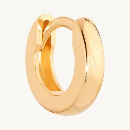 Catbird Jewelry 14k Yellow Gold Chubby Huggy Hoop Earring