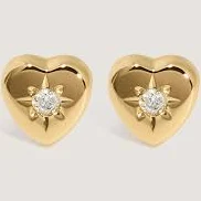 Kinn Studio Kids Mini Heart Stud Earrings