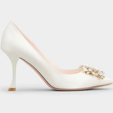 Roger Vivier Efflorescence Satin Pumps