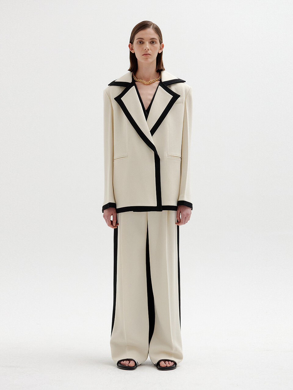 Savoy Oversized Collared Jacket