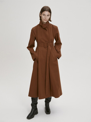 Belted Mac Trench Coat