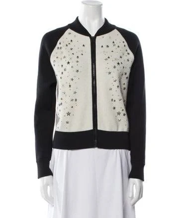 Christian Dior 2025 Cashmere Bomber Jacket in Black, Women's US4, FR36 | S
