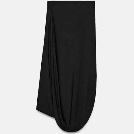 Zara Draped Midi Skirt