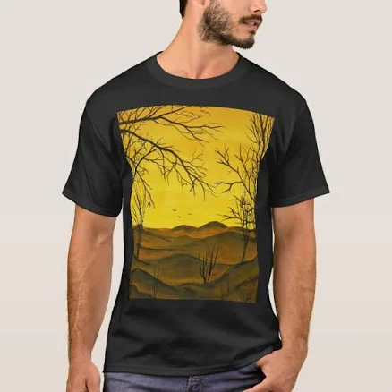 Gouache Men's Painting T-shirt
