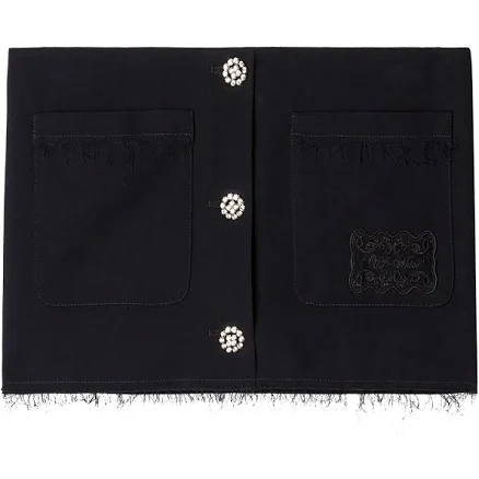 Off-White Logo-Embroidered Mini Skirt