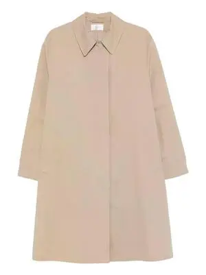 Beige Au Coat Trench Coat
