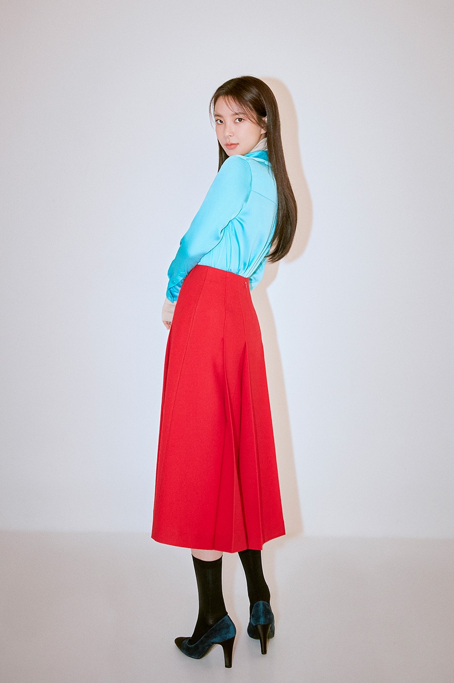 NO.1 SKIRT - RED