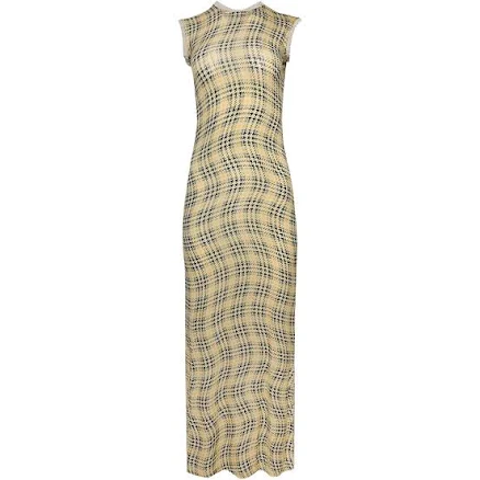 Rabanne Tartan- Check Maxi Dress