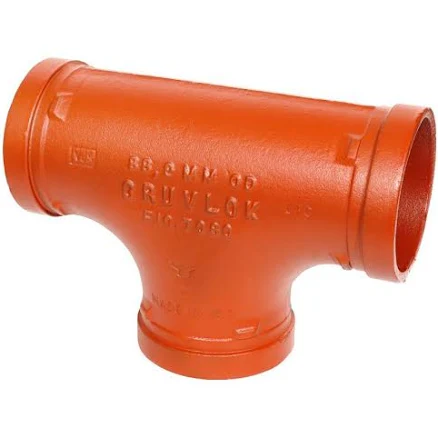 Gruvlok 390016822 2 1/2" 7060 Grooved Tee