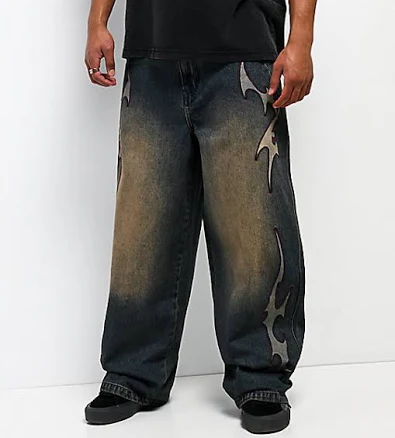 Vitriol Void Bite Ultra Wide Jeans